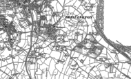 Old Map of Brislington, 1902