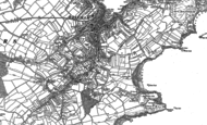 Old Map of Brixham, 1937 - 1938