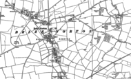 Old Map of Brize Norton, 1898