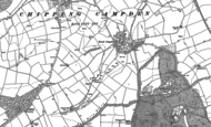 Old Map of Broad Campden, 1883 - 1900