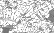 Old Map of Broad Heath, 1880