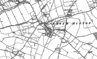 Old Map of Broad Hinton, 1899