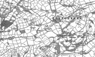 Old Map of Broad Oak, 1885