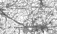 Old Map of Broadbottom, 1899 - 1907