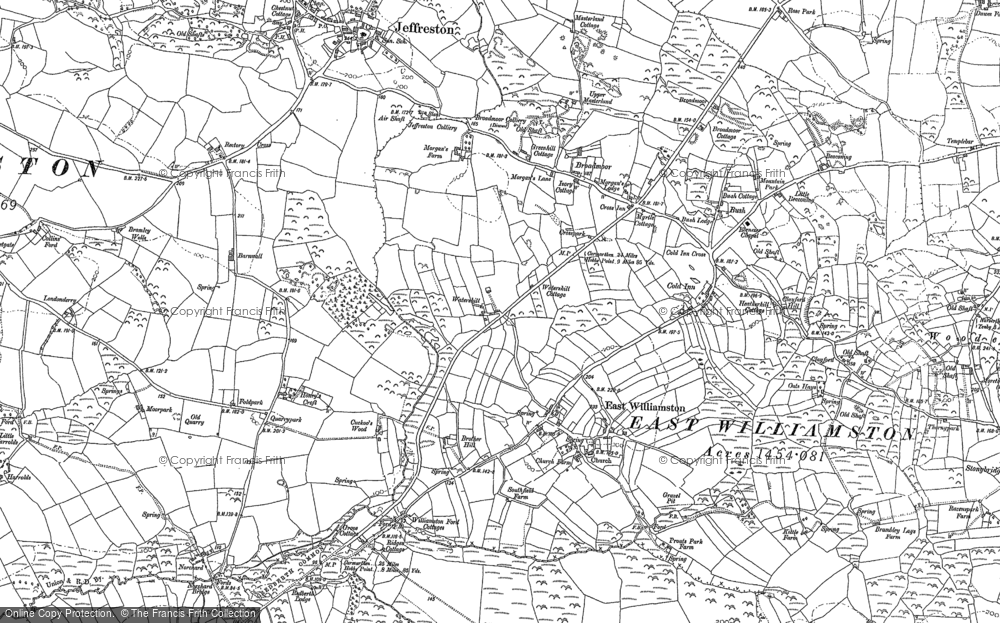 Old Maps of Broadmoor, Dyfed - Francis Frith