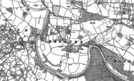 Old Map of Brobury, 1886 - 1903