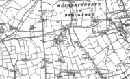 Old Map of Brockford Green, 1884