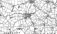 Old Map of Brockley, 1884