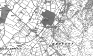 Old Map of Brocton, 1881 - 1884