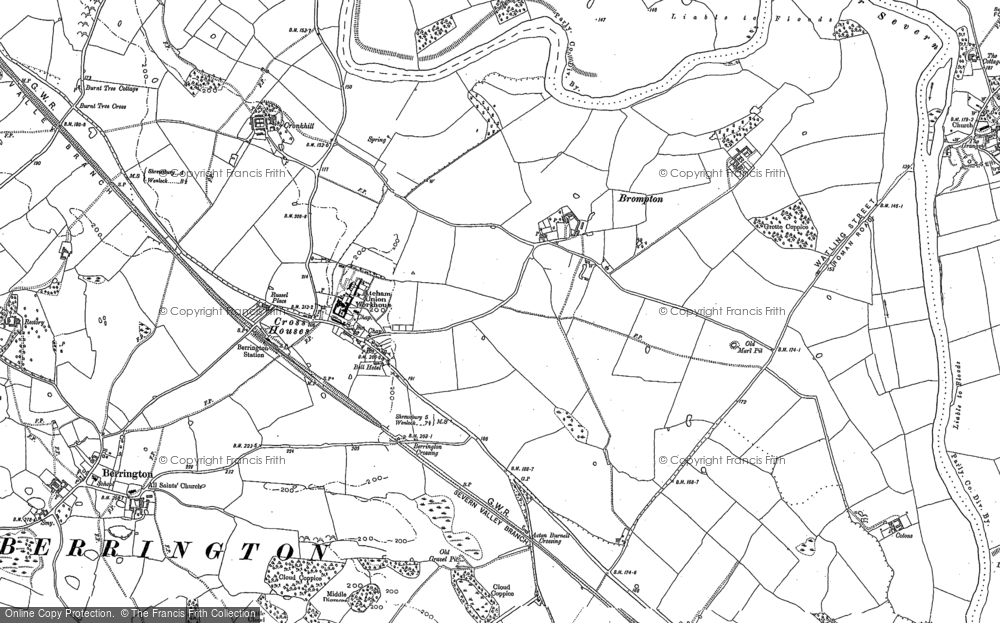 Old Map of Brompton, 1881 - 1882 in 1881
