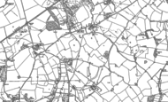 Old Map of Bromstead Common, 1880 - 1882