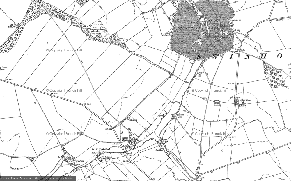 Old Map of Brookenby, 1887 in 1887