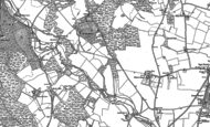 Old Map of Brookheath, 1895