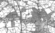 Old Map of Brookmans Park, 1896 - 1935