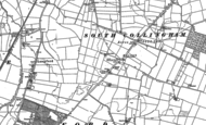 Old Map of Brough, 1884 - 1886