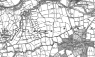 Old Map of Brough With St Giles, 1891