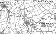 Old Map of Broughton, 1924