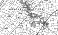 Old Map of Broughton Astley, 1885 - 1901