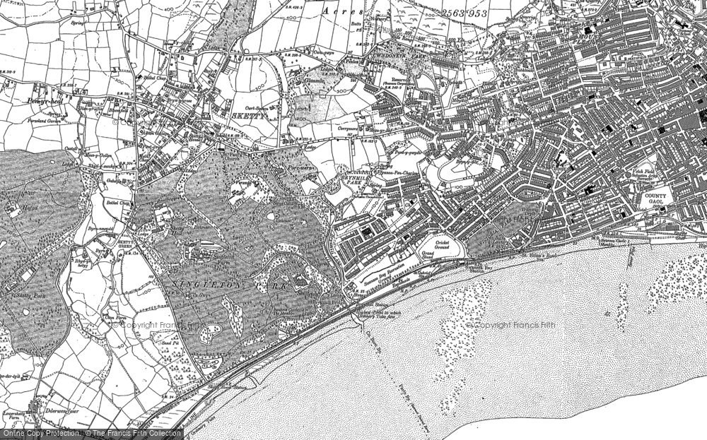Old Map of Brynmill, 1897 in 1897