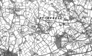 Old Map of Buckerell, 1887 - 1888