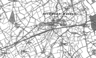Old Map of Buckhorn Weston, 1900 - 1901