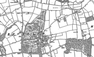 Old Map of Buckland, 1910