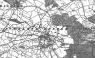 Old Map of Buckland Dinham, 1884 - 1902