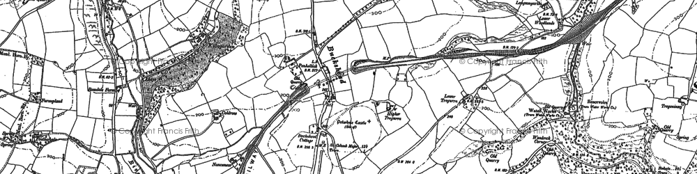 Old map of Buckshead in 1879