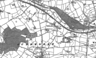Old Map of Budbrooke, 1886