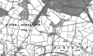 Old Map of Buffler's Holt, 1898 - 1938