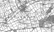 Old Map of Bugthorpe, 1891