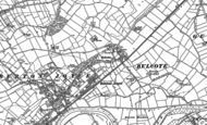 Old Map of Bulcote, 1883