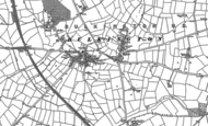 Old Map of Bulkington, 1886