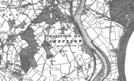 Old Map of Bulwark, 1900