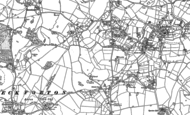 Old Map of Bunbury Heath, 1897