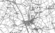 Old Map of Bures, 1885 - 1902