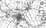 Old Map of Burford, 1889 - 1898