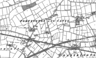 Old Map of Burland, 1889
