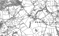 Old Map of Burleydam, 1879 - 1899