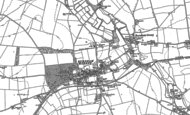 Old Map of Burnham Market, 1886 - 1904
