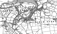 Old Map of Burnham Overy Staithe, 1886 - 1904