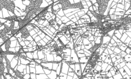Old Map of Burnopfield, 1895 - 1916