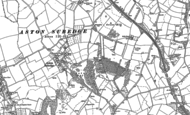 Old Map of Burnt Norton, 1900