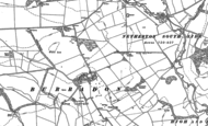 Old Map of Burradon, 1896