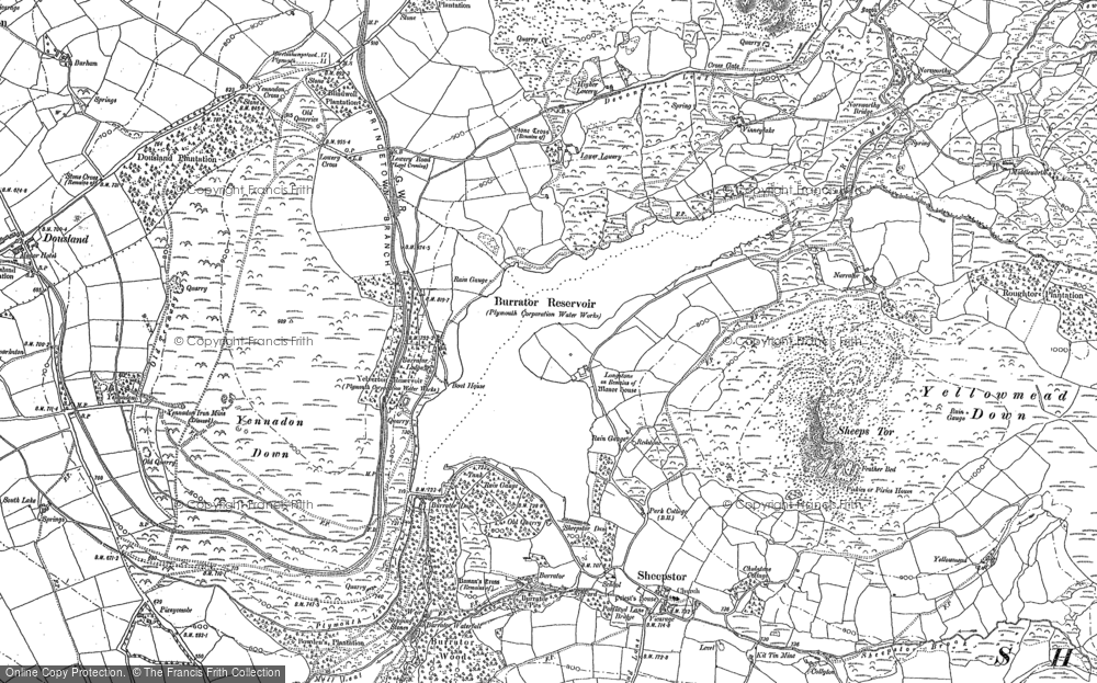 Burrator Reservoir, 1883 - 1886