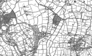 Old Map of Burridge, 1901