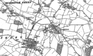 Old Map of Burrough Green, 1901