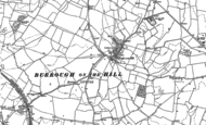 Old Map of Burrough on the Hill, 1902