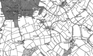 Old Map of Burton End, 1896