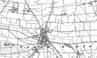 Old Map of Burton Fleming, 1888